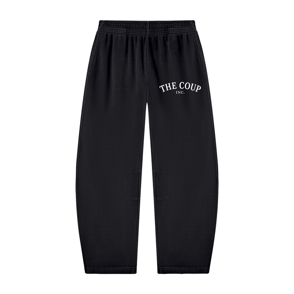 Unisex Vintage Washed Barrel Leg Sweatpants