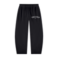 Unisex Vintage Washed Barrel Leg Sweatpants