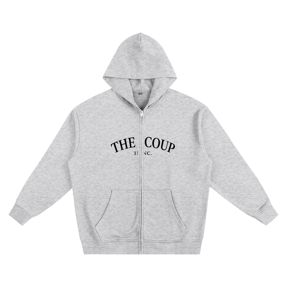 Heavyweight Zip-up "Stamp" Hoodie