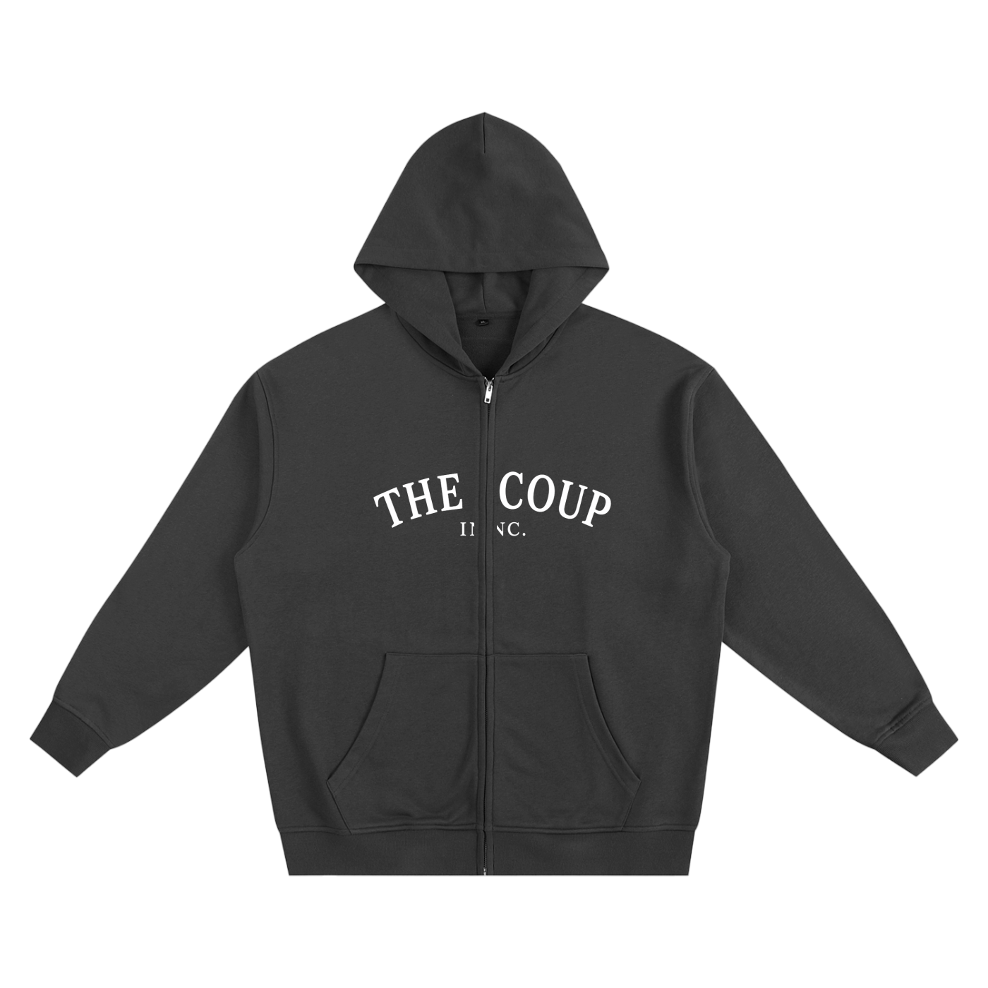 Heavyweight Zip-up "Stamp" Hoodie